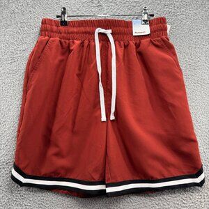 Abound Men's Athletic Shorts Red Fire S